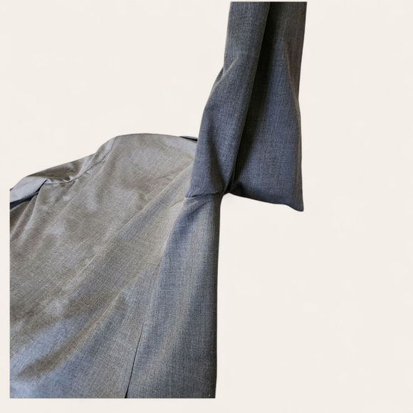 Mantoni gray Super 140’s wool blazer 54R (44R US) 2-button men’s suit jacket - Picture 10 of 10